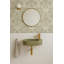 Papier peint champagne rococo