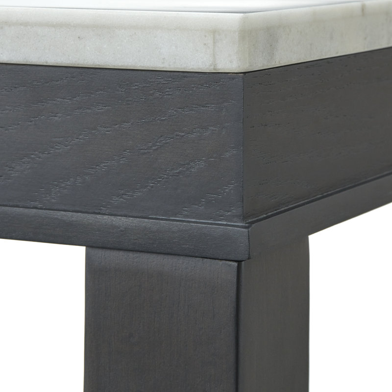 Morrison 72" Genuine Marble Dining Table 