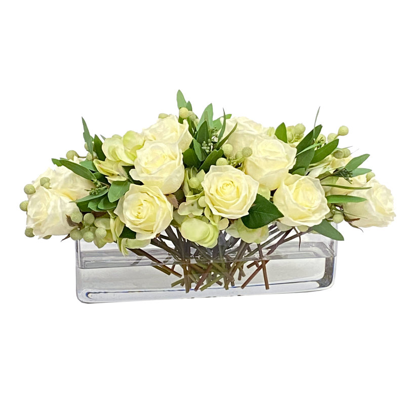 Roses dans un vase