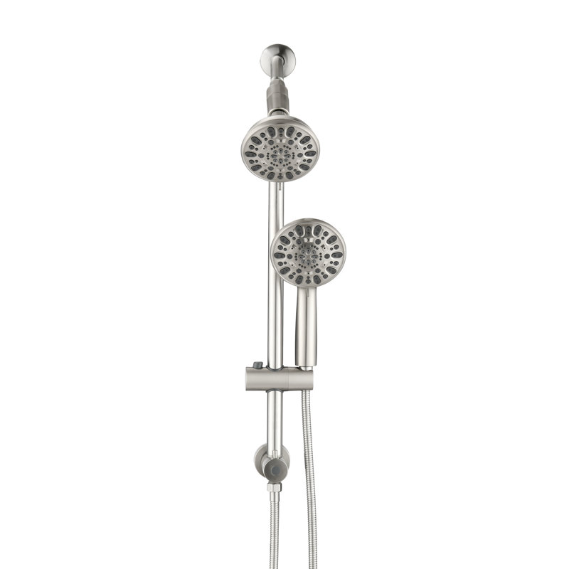 Dual Shower Head 1.8 GPM GPM, Brushed Nickel