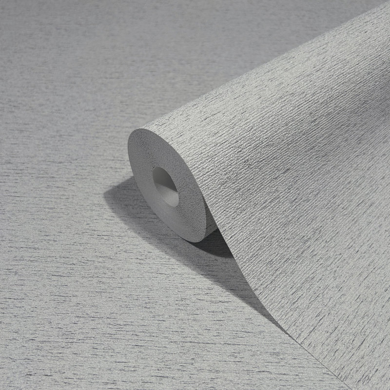 33cmm x 33cm Matte Wallpaper Roll, Light Grey