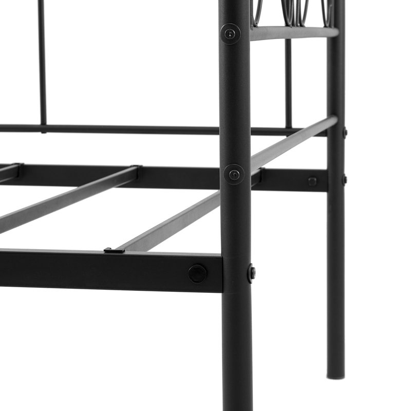 Metal Daybed Frame, Black
