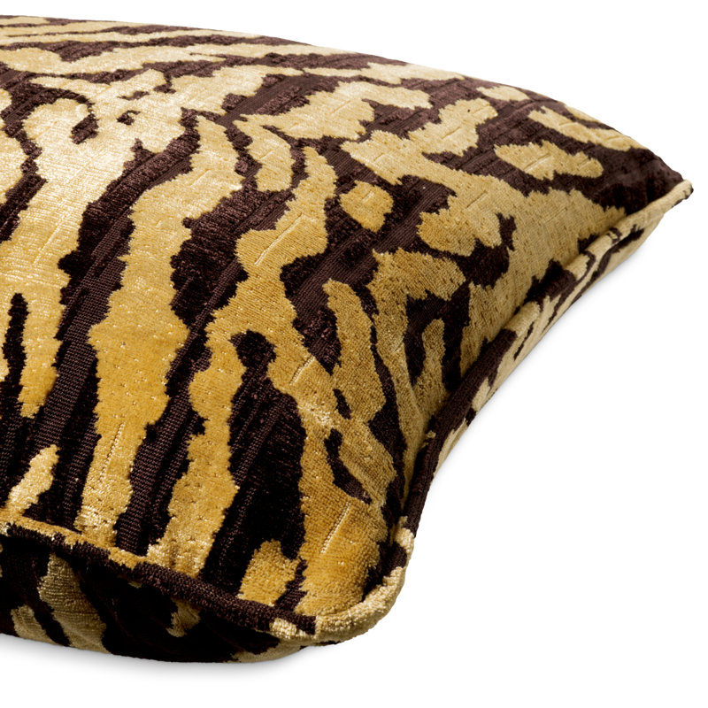 Tigris Square Pillow Cover & Insert, Square 23.62"