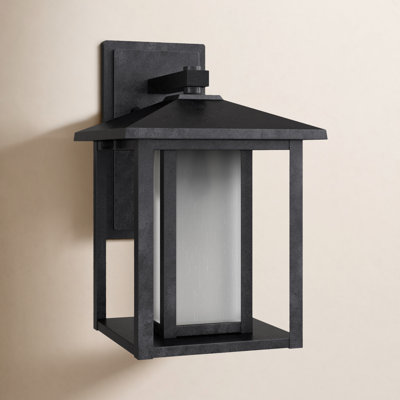 Vermont Integrated LED Outdoor Wall Lantern