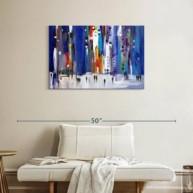 Avery Night City, 24" H x 36" W