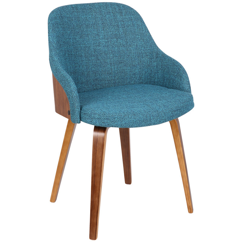 Hackler Upholstered Armchair, Teal