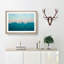 Sky on Top of the Ocean in Abstract - Picture Frame Graphic Art Print-55739613-55739608