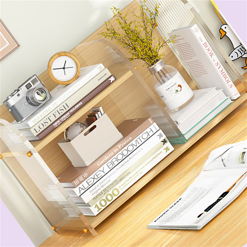 Rastus Manufactured Wood Desk Organizer, Natural