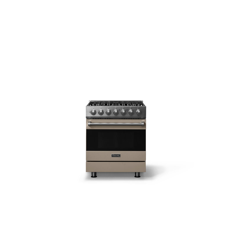 Viking30"W./24"D. Sealed Burner Range-5 Burners, Natural Gas, Nantucket, Dual Fuel