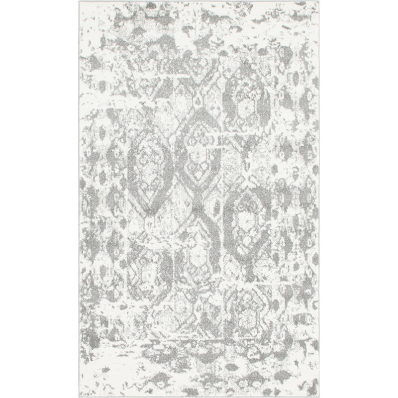 Walmoor Ikat Indoor Rug, Rectangle 4'1" x 6'1"