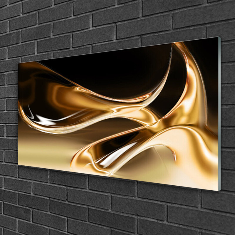 Art Abstract - No Frame Print on Glass