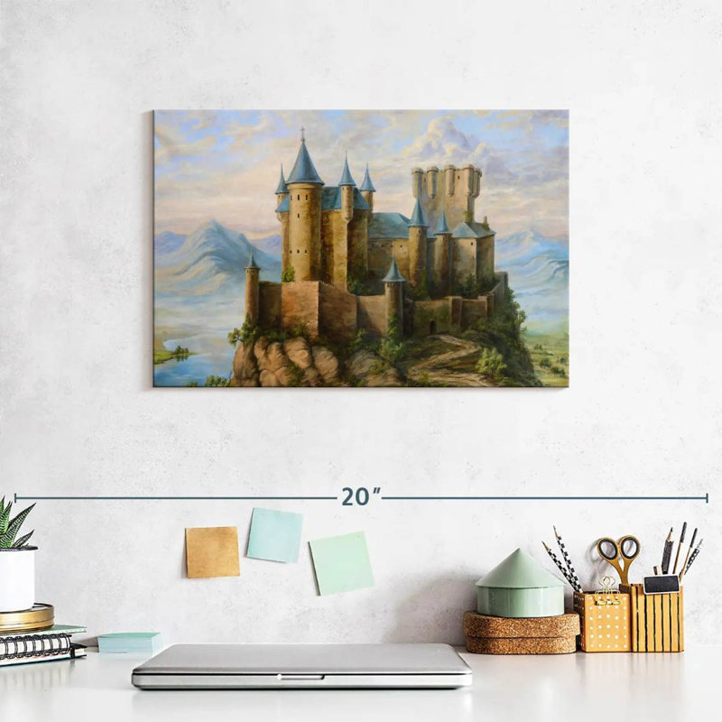 Lilie Castles, 8" H x 12" W