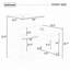 Meuble-lavabo 20 po avec lavabo en céramique, tablette réglable-114360050