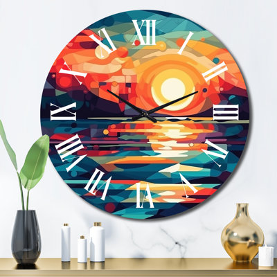 Metal Wall Clock