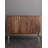 Minimalist light luxury black walnut shoe cabinet