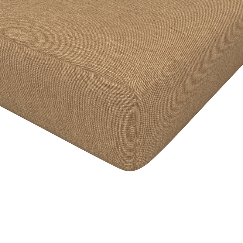 Coussin à assise profonde intérieur / extérieur Sunbrella®, Toile beige chiné