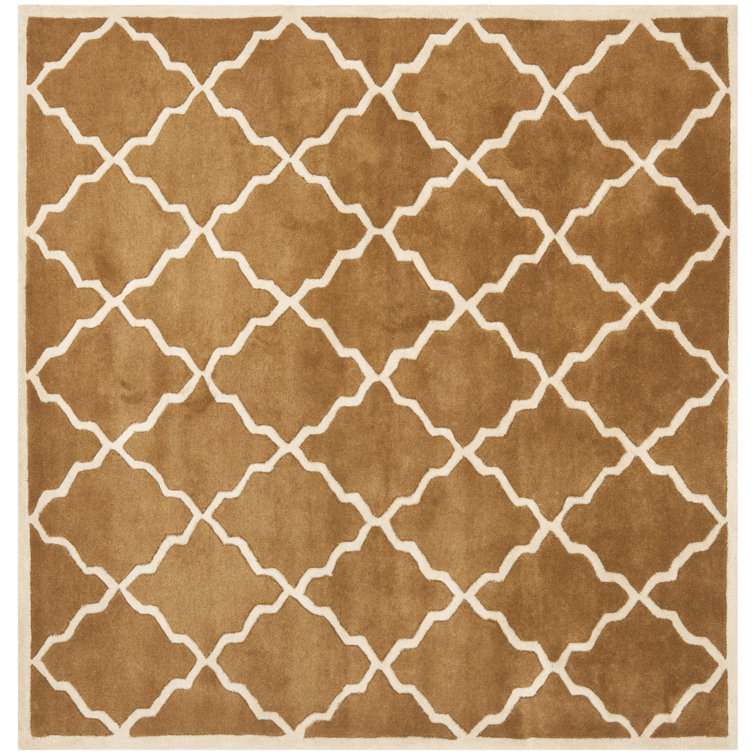 Carolene Hand Tufted Wool Geometric Rug