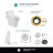 Fine Fixtures 1.6 GPF Comfort Height One-piece Toilet-88369097