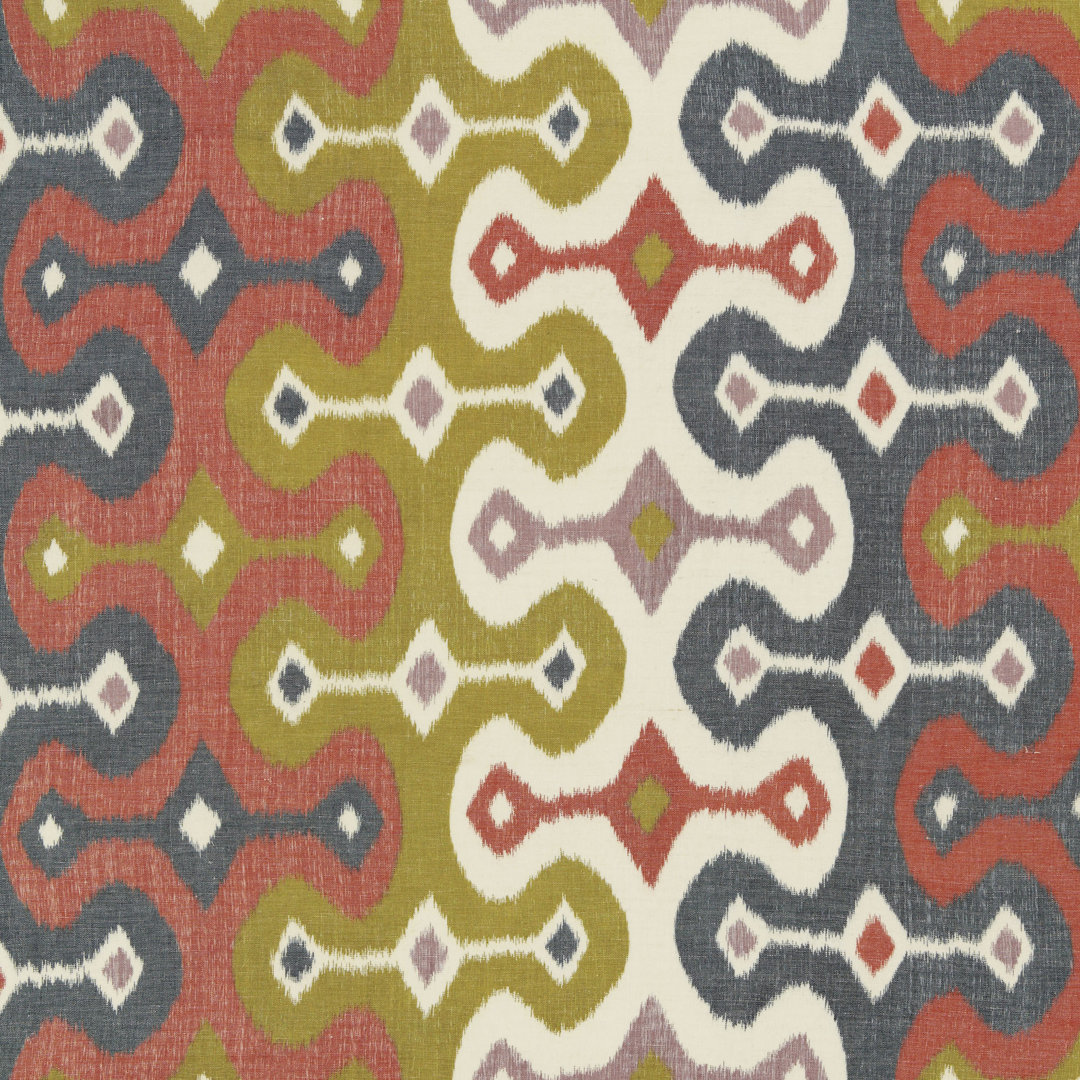 Darya Ikat Fabric Schumacher