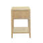 Fleur Natural 1-drawer Nightstand