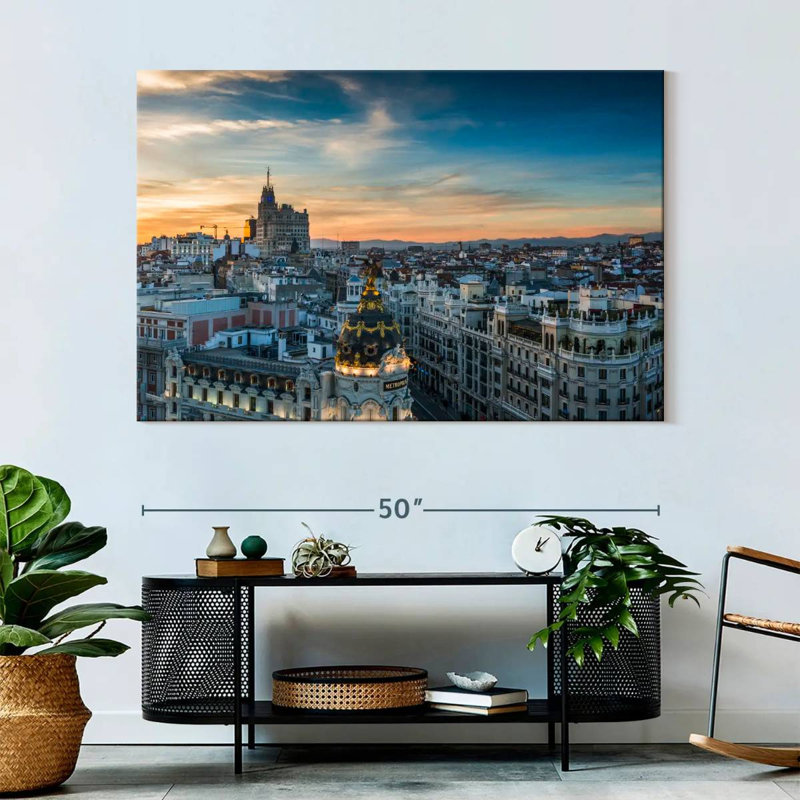 Horizon du crépuscule Sirci Madrid, H 34 po x l 51 po