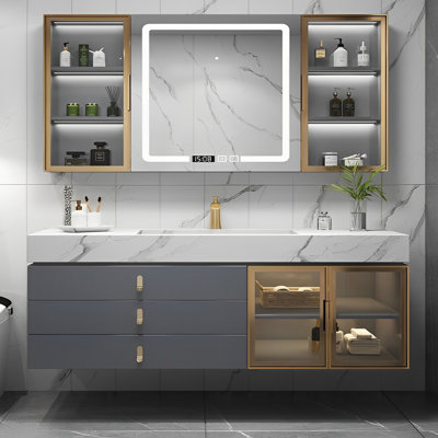 Armoire murale moderne et simple.