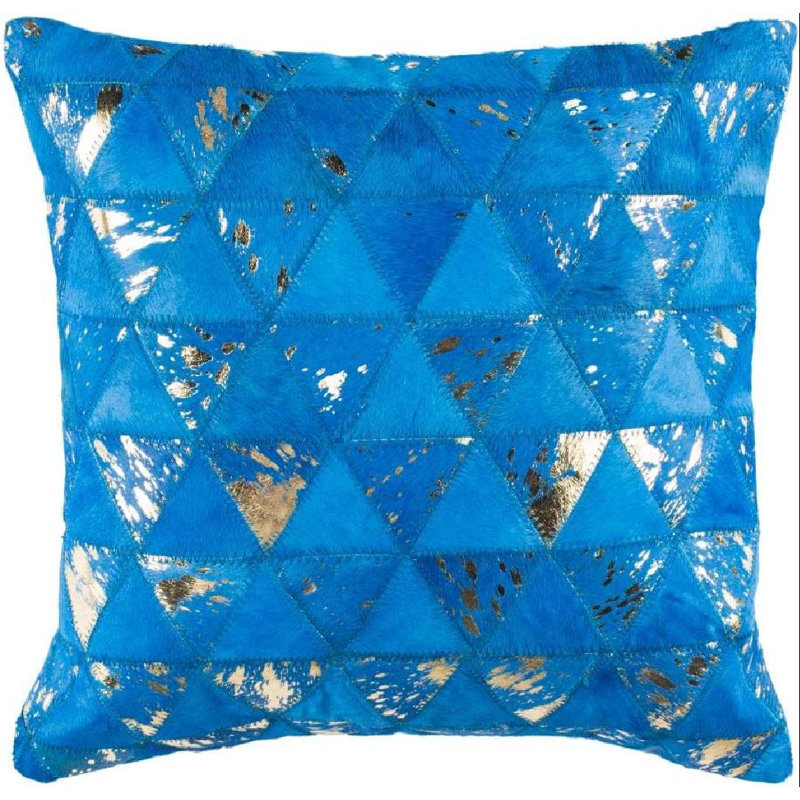 Geometric Reversible Throw Pillow