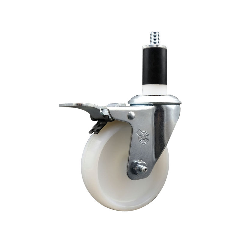 Nylon pivotant à tige extensible 1-3 / 8 pouces