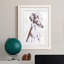 Sitting Dog II Premium encadré mat - prêt à être suspendu-1063313186-1063313210