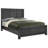 Kardelen Panel Bed in Dark Gray-1236759447