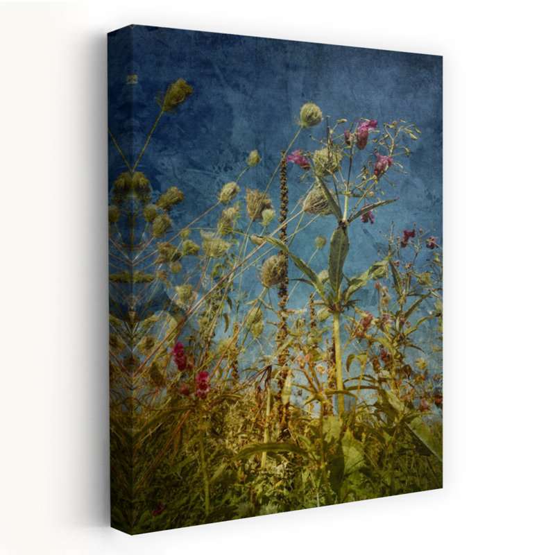 Art contemporain contemporain, art paisible, H 60 po x l 40 po