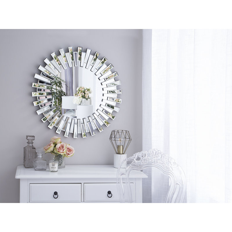 Allensville Glass Flat Wall Mirror