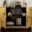 Vintage Solid Wood Storage Cabinet for Entry