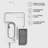 Thread Passport Handheld Travel Garment Steamer, Ice White