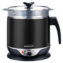 Electric Shabu Shabu Pot, 5-quart Stainless Steel and Black, 1 - Harris  Teeter