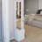 Simple Stylish Dressing Mirror Cabinet, Full Body Mirror Cabinet, Extra Large Mirror, Multi Layer High Capacity Storage, Use Alone or In Conjunction With Vanity -255170315