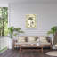 Toile d'extérieur «Palm in Bamboo Frame I» Ovia Vision Studio-87945988