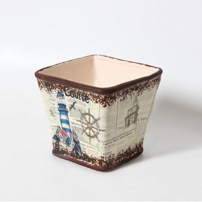 Pot de fleurs en céramique Marshall