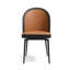 Chaise de salle à manger rembourrée Abel
