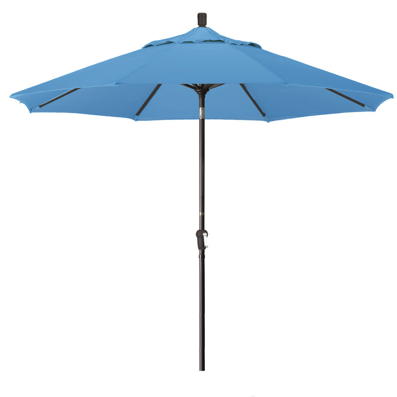 Parasol de marché 9 pi Austan, Performance bleu givré
