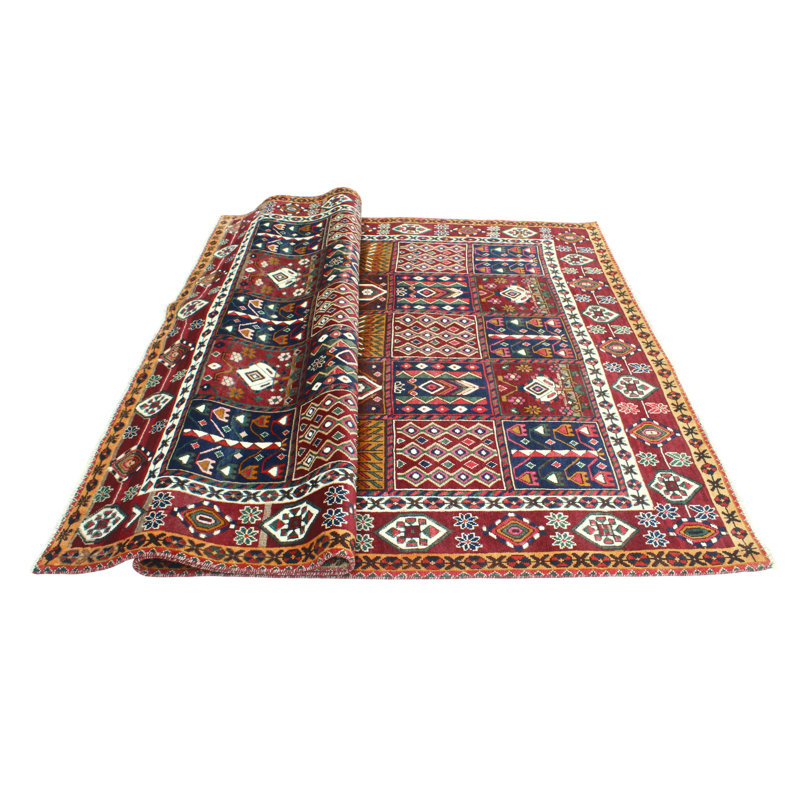 Tapis aubergine délavé Khusbu Karly