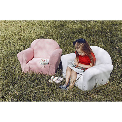 Weybridge Kids Club Chair Roundy Microsuede