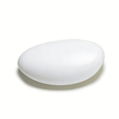 Luminaire d'extérieur pour jardin en forme de galet