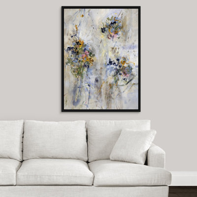 « blended pétales ii », peinture sur toile
