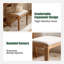 Tabouret de coiffeuse en bois massif-1084933735