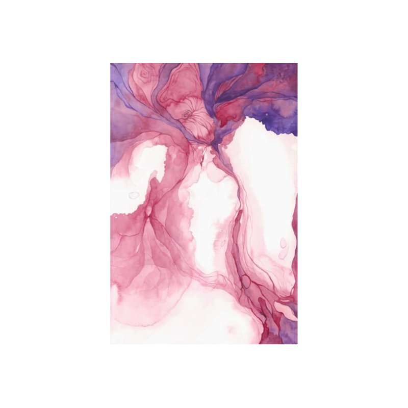 Lilac Braid Print by Janice Sadler, Outdoor, 54" H x 36" W