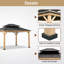 Abri de jardin en bois massif-91336357
