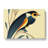 Extravagant Swallow Bird Abstract - Wrapped Canvas Print-1532436606