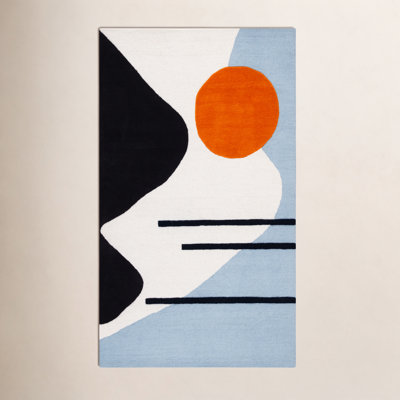 Felipe Wool Abstract Indoor Rug