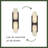 Odin 17-In Vintage Brass/Alabaster Socket Wall Vanity-103256083